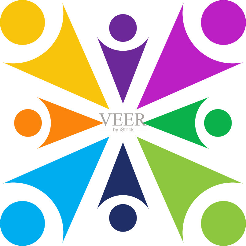 社区家庭Logo设计模板图标素材