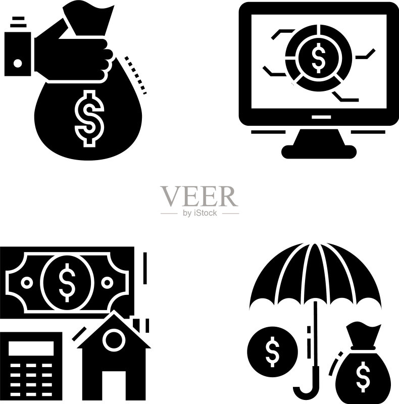 金融和保险图标图标素材