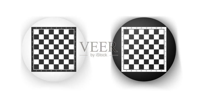 黑白棋盘图标图标素材