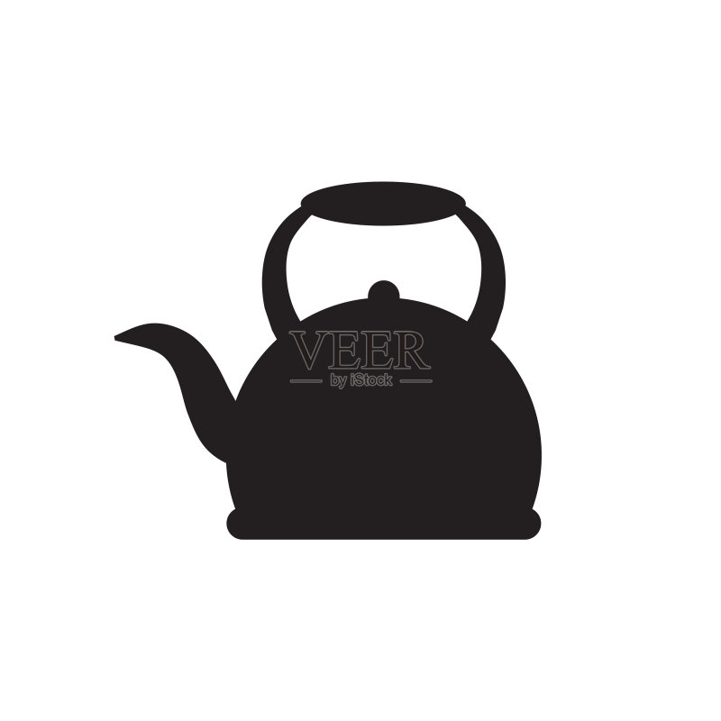 茶壶图标标志设计模板图标素材