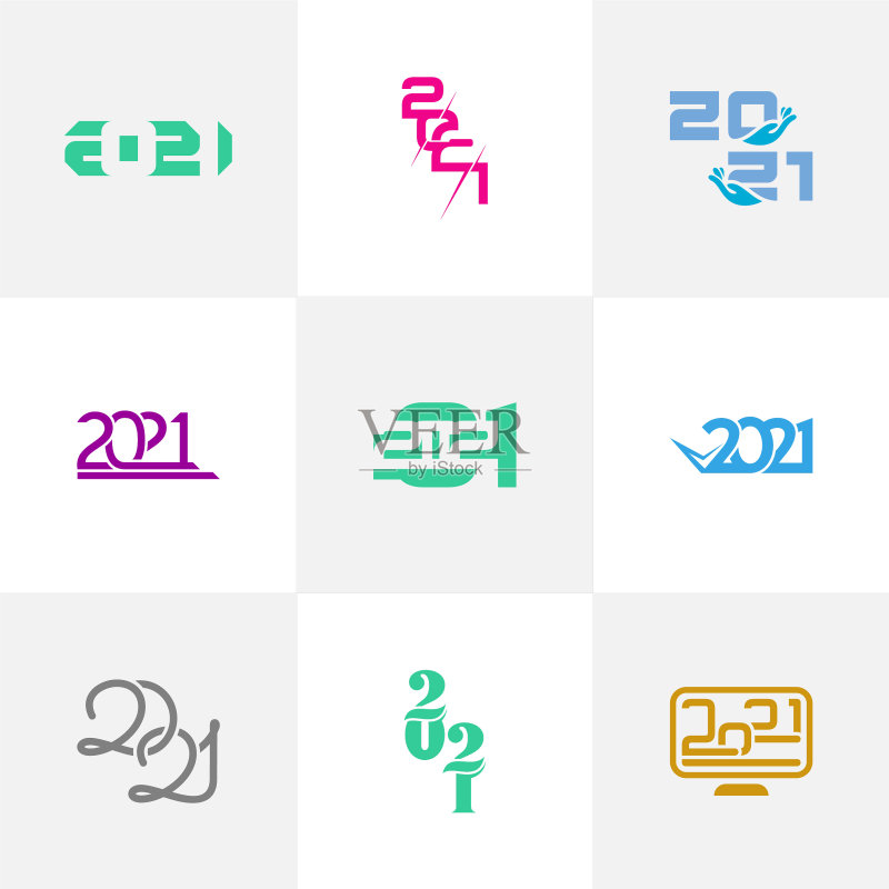 2021创意Logo模板图标素材