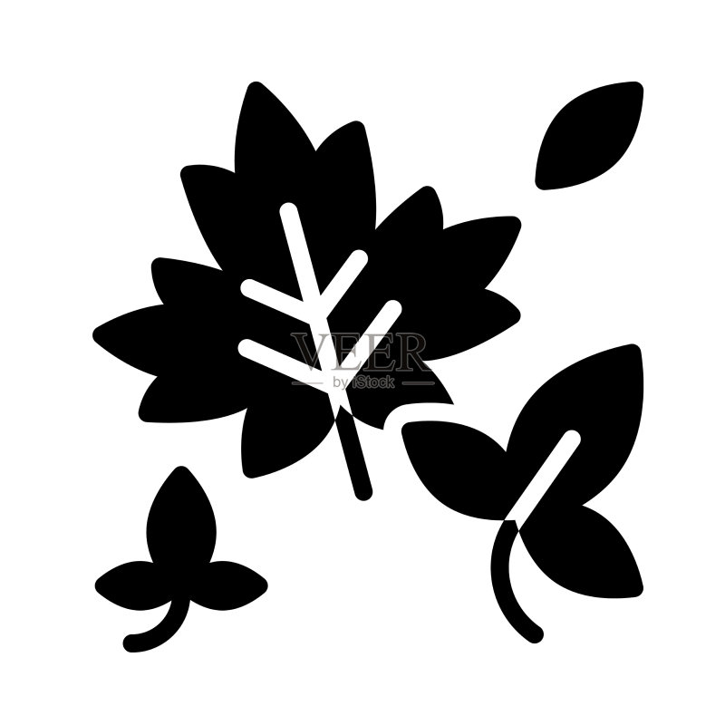秋叶图标感恩节相关图标素材