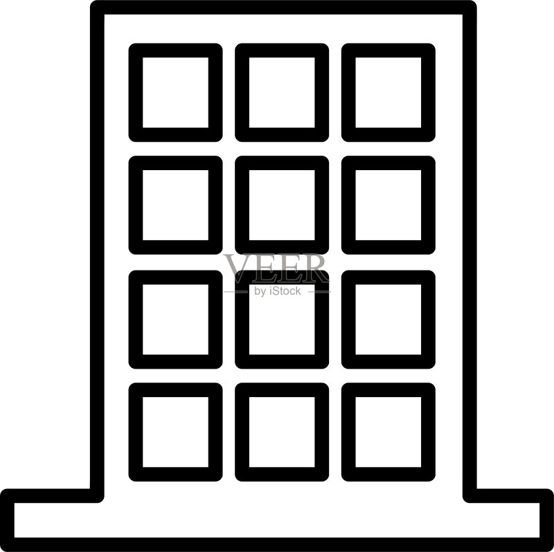 建筑图标标志图标素材