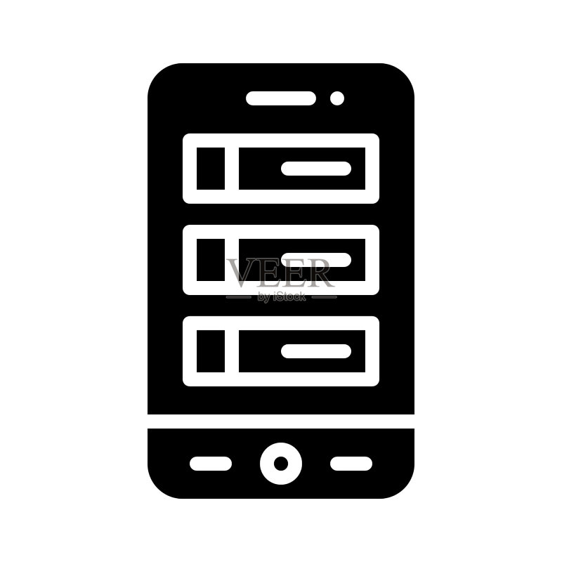 移动应用功能列表图标图标素材