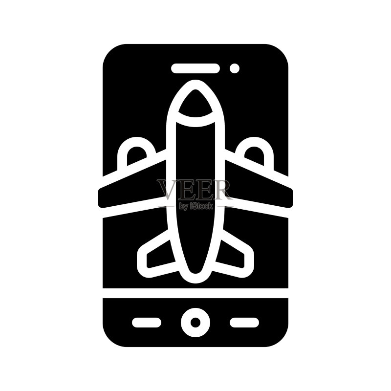 飞机App图标移动应用图标素材