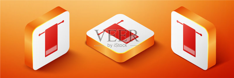 2.5D毛巾图标图标素材