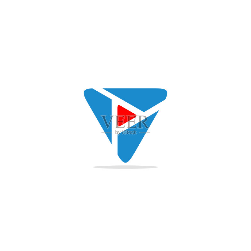 三角形游戏logo图标素材