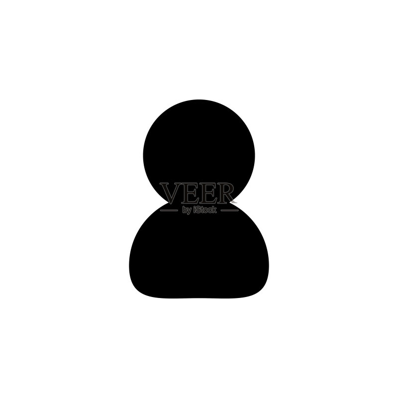 人物图标，人物矢量图，人物插画图标素材