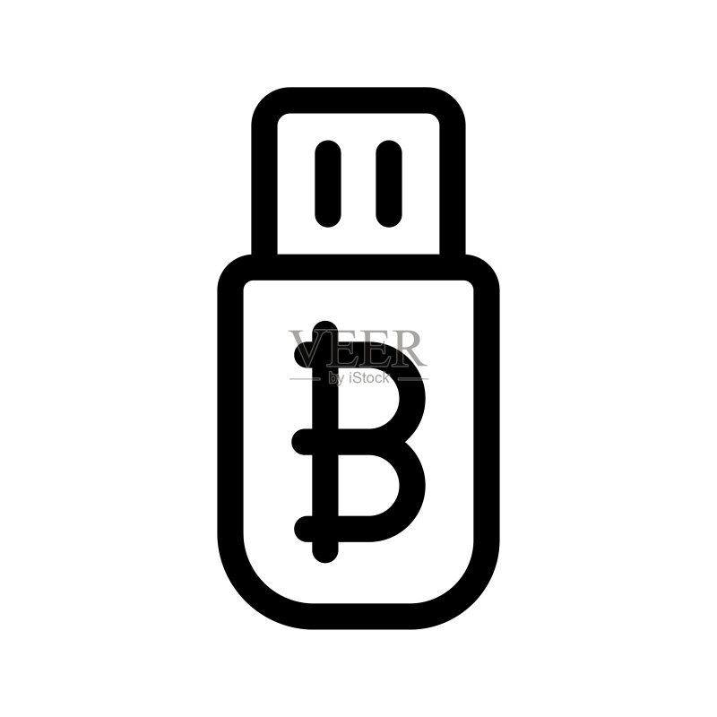 比特币存储图标图标素材