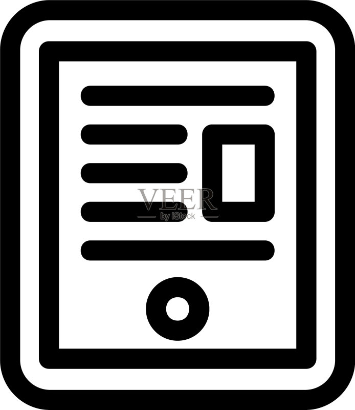 平板电脑图标或logo独立标志符号图标素材