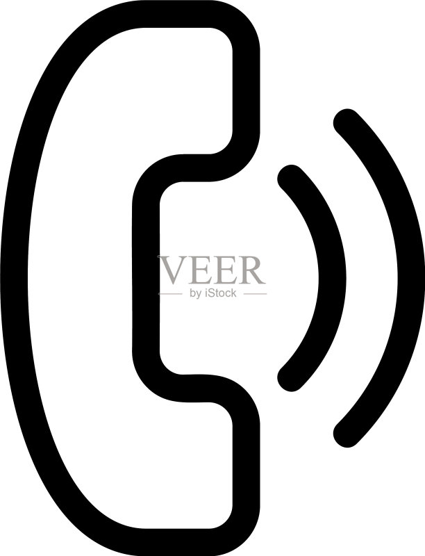 呼叫图标或logo独立符号图标素材
