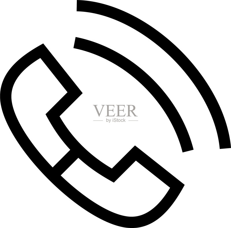呼叫图标或logo独立符号图标素材
