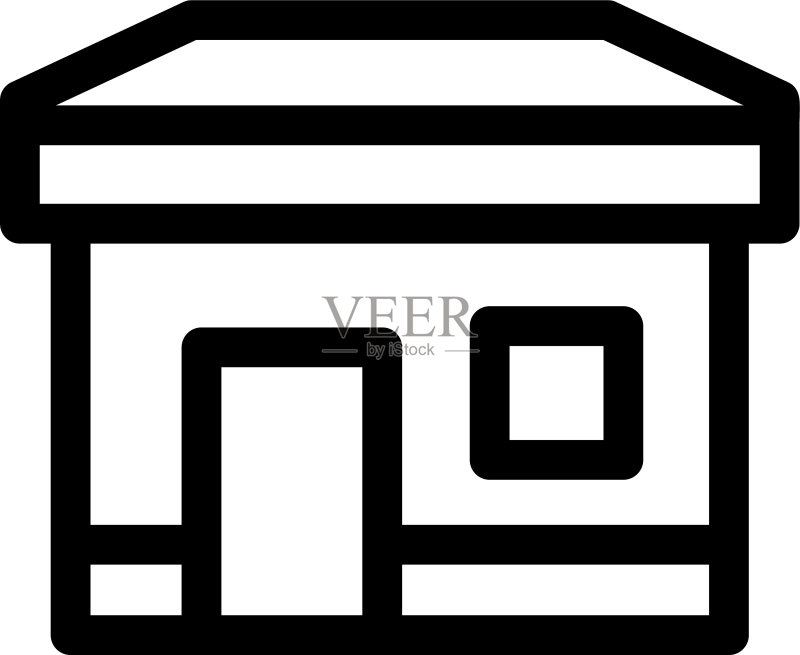 商店图标或Logo孤立标志图标素材