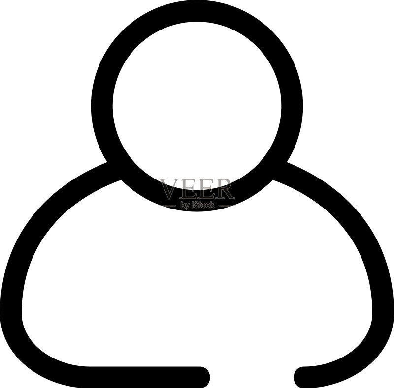 用户图标或标志，独立符号图标素材
