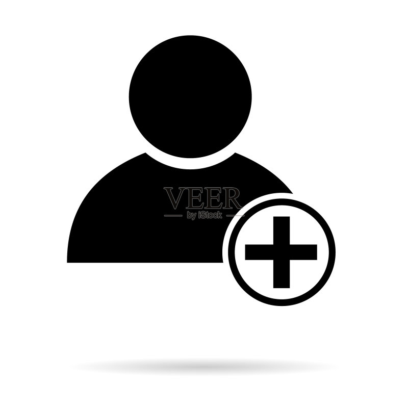 用户头像图标社交人物符号商业图标素材