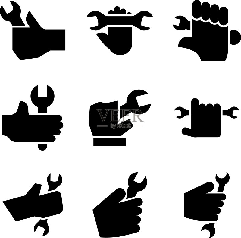 机械师图标或logo图标素材