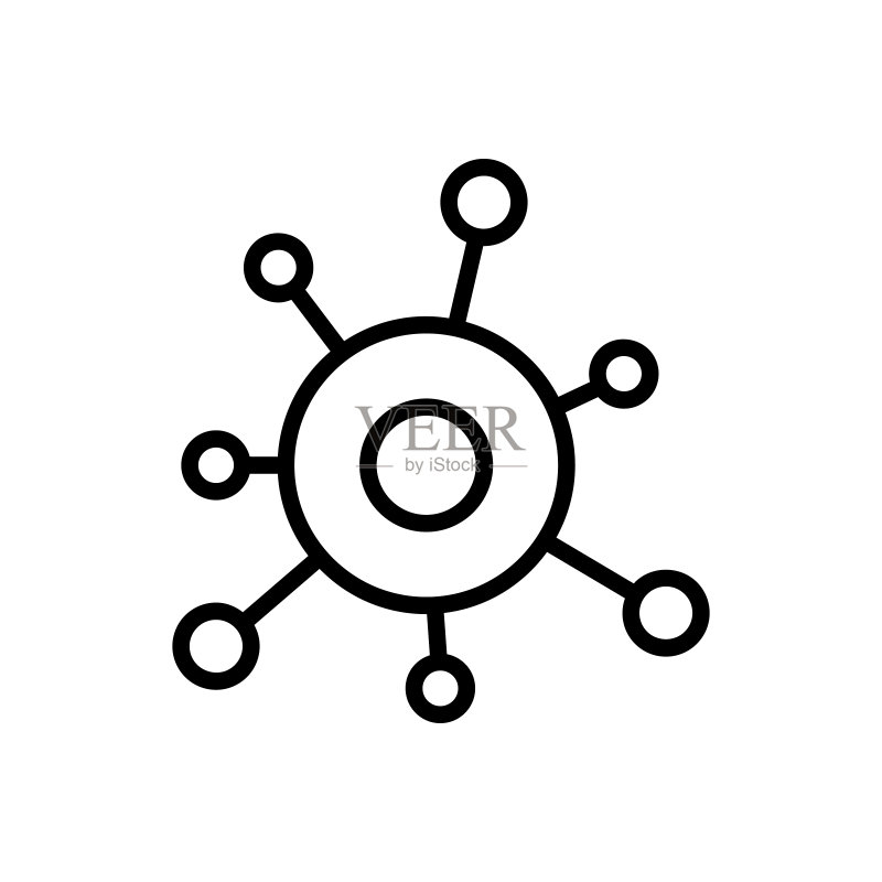 细菌图标图标素材