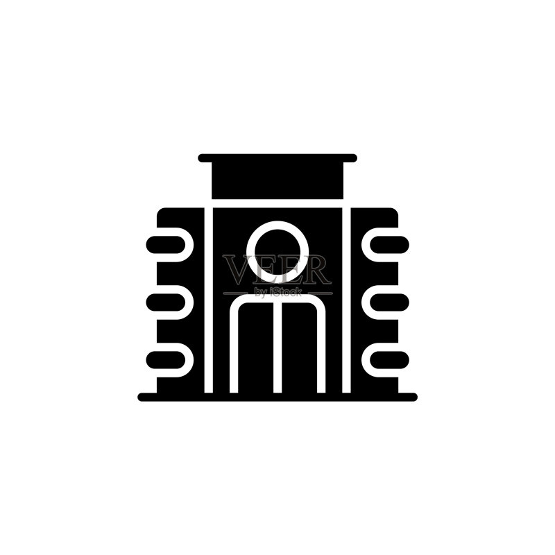 会所标志设计图标素材