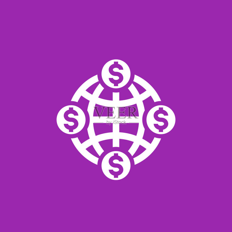 全球支付转账图标图标素材