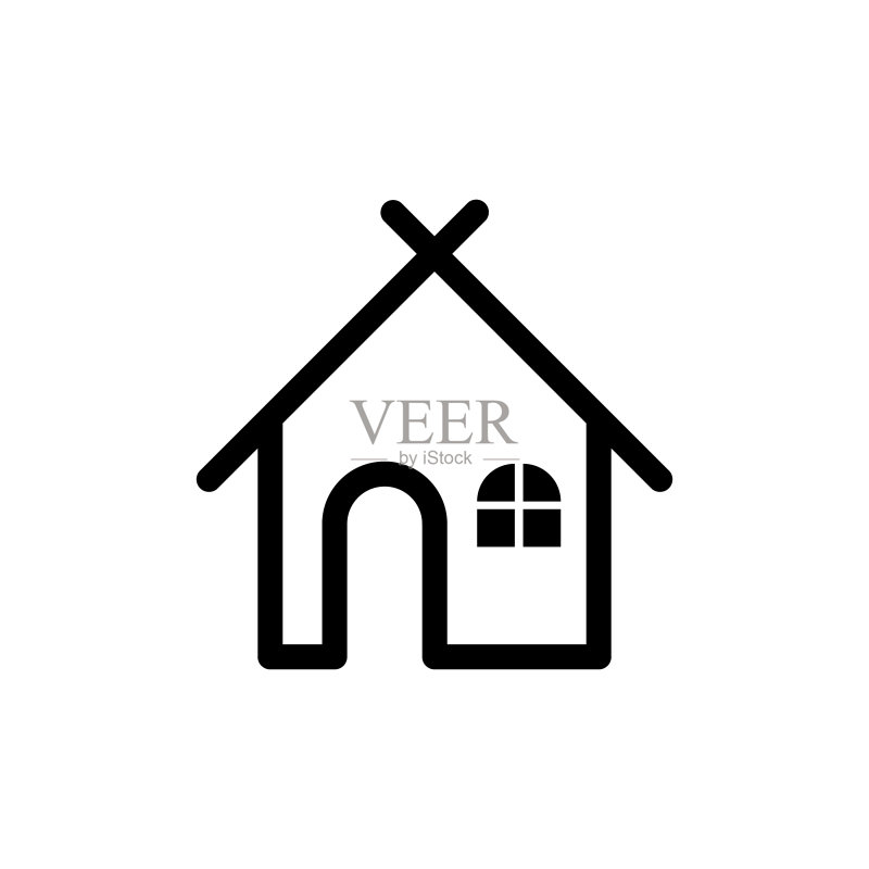 简约房屋Logo家居图标图标素材