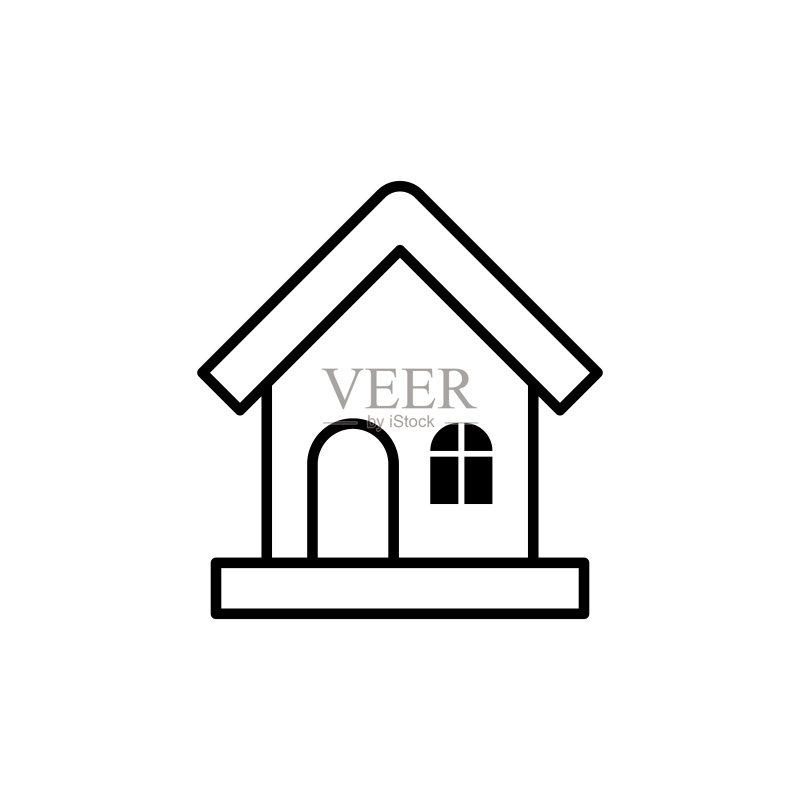 简约房屋Logo家居图标图标素材