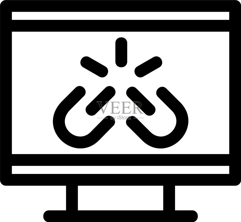 断开连接图标或标志图标素材