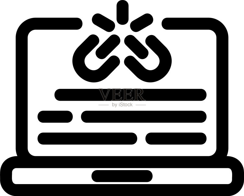 断开连接图标或标志图标素材