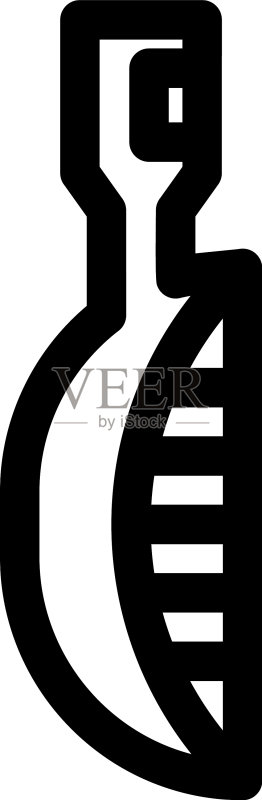 梳子图标或标志图标素材