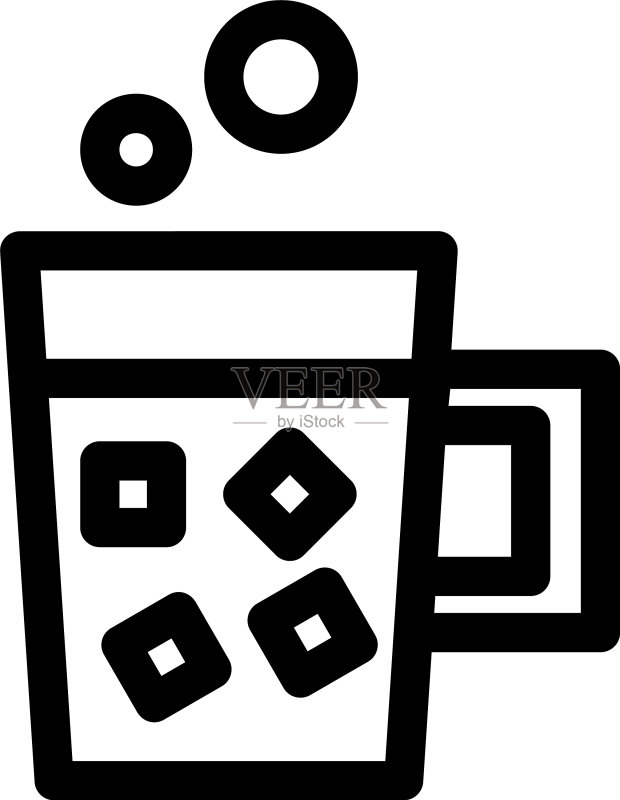 饮品图标或标志独立符号图标素材