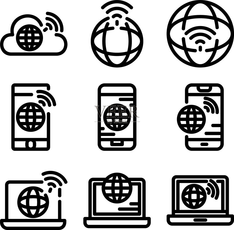 互联网图标或Logo独立标志图标素材