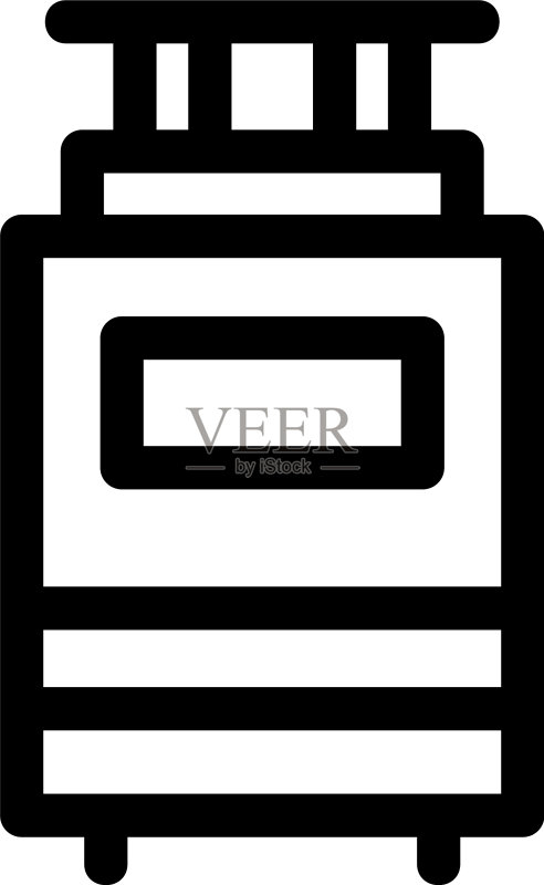 行李图标或Logo独立标志符号图标素材