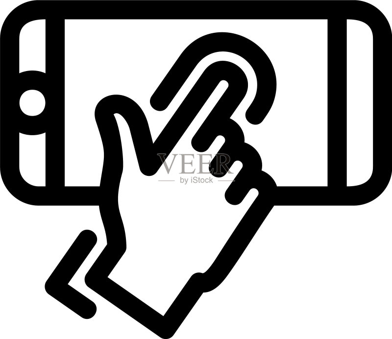手机点击图标或标志图标素材
