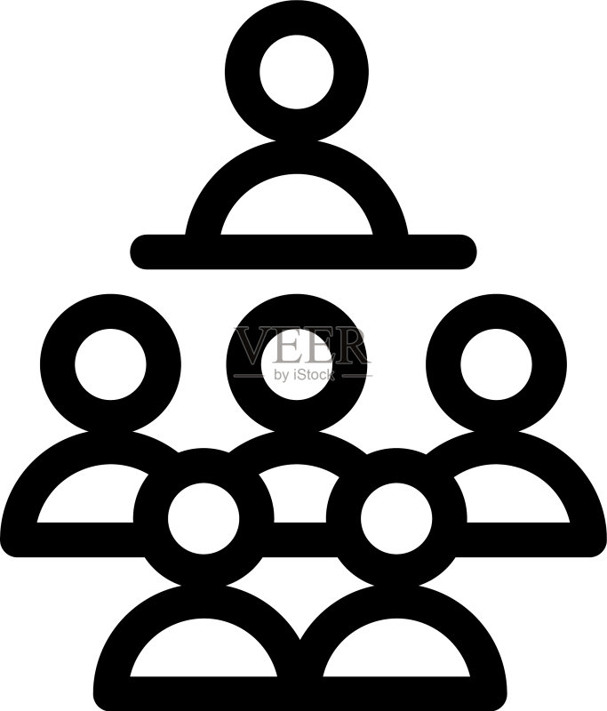 学生图标或logo孤立标志符号图标素材