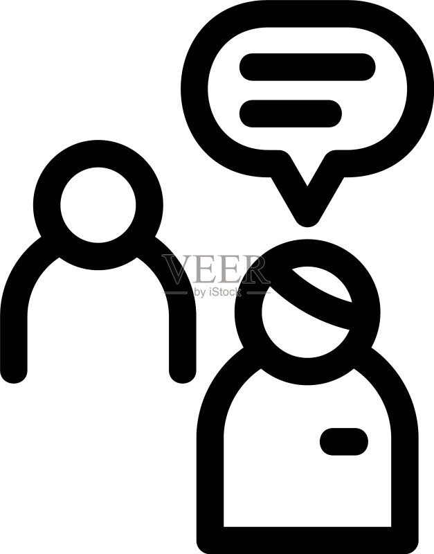 导游图标或标志图标素材