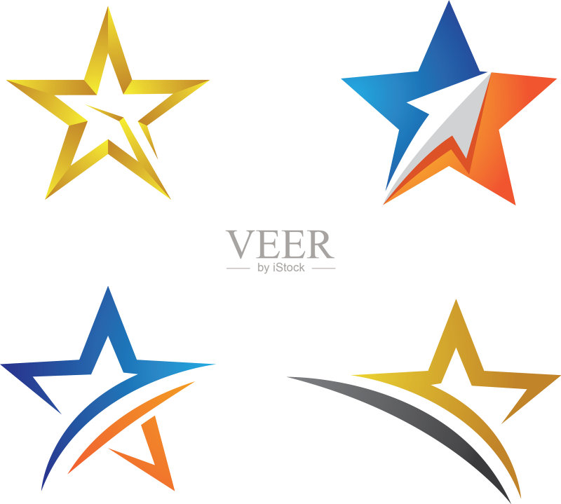 星星标志图片图标素材