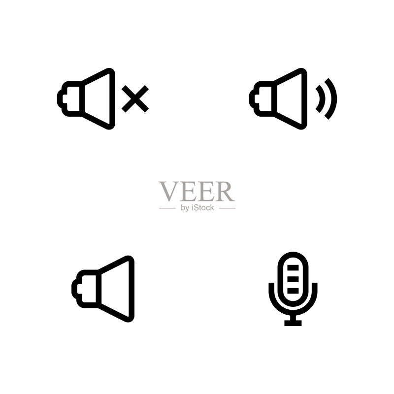 声音图标图标素材