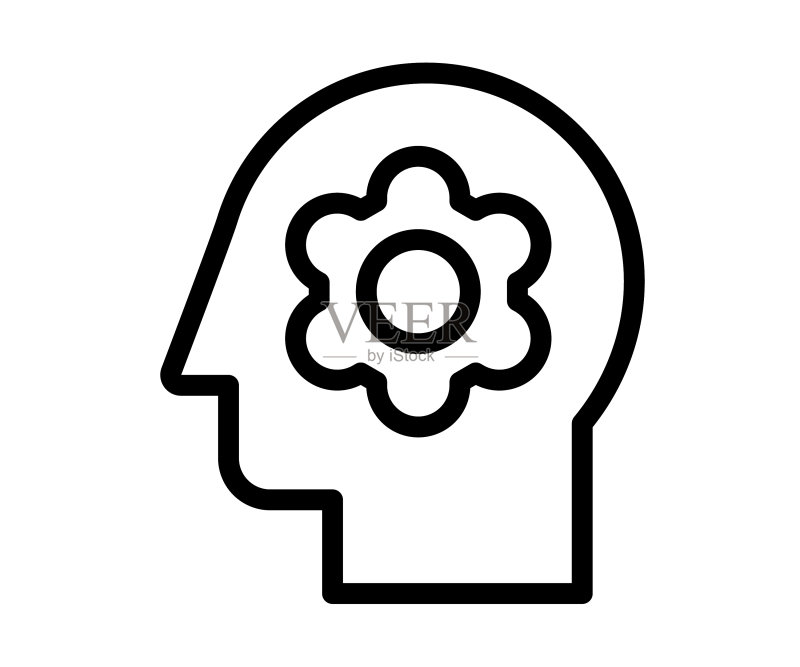 思考过程独立图标图标素材