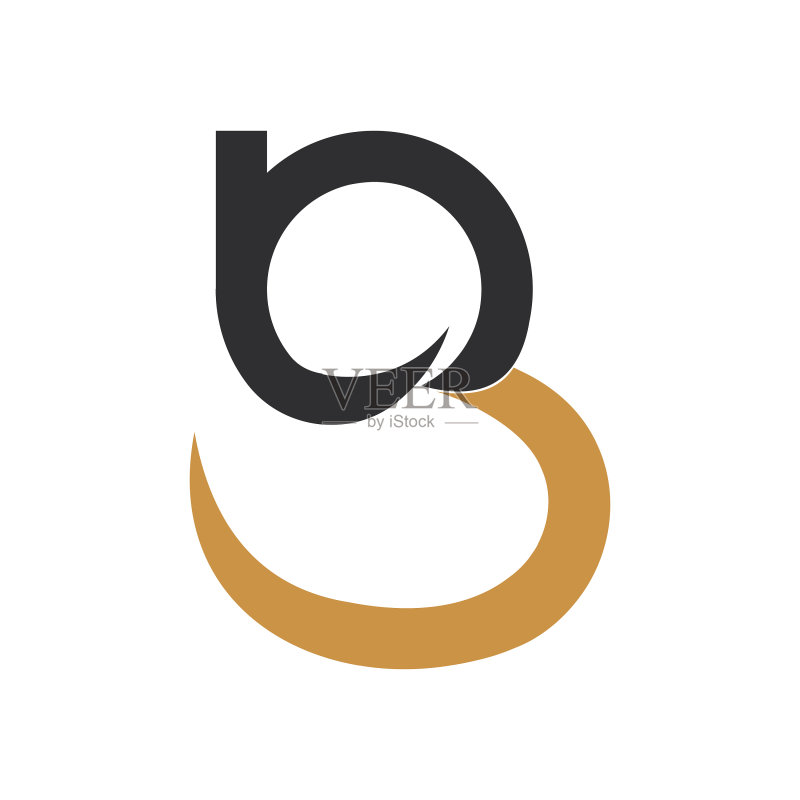 首字母BN或NB Logo设计图标素材
