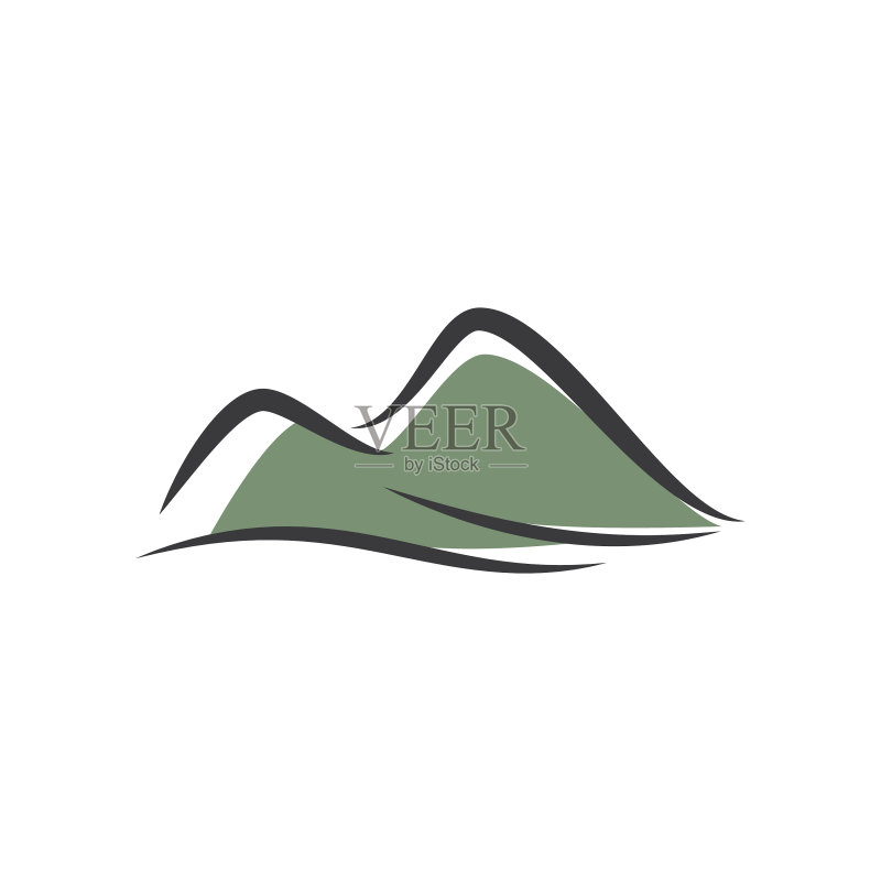 山图标素材
