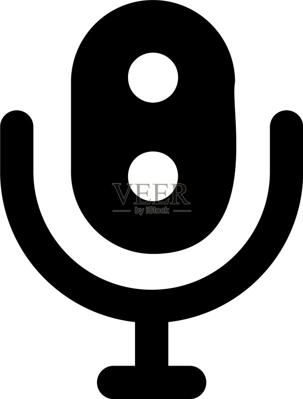 录音麦克风图标素材