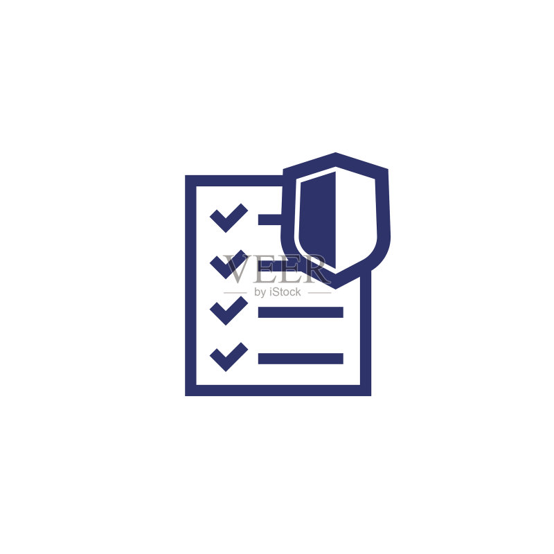 保险单图标设计图标素材
