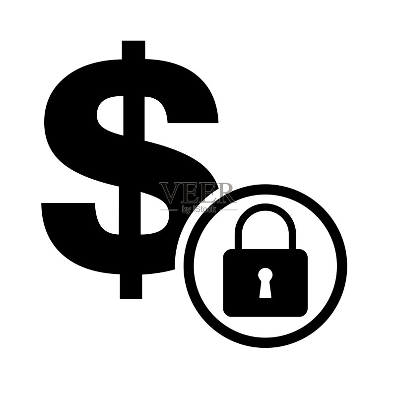 美元符号商业现金储蓄图标图标素材