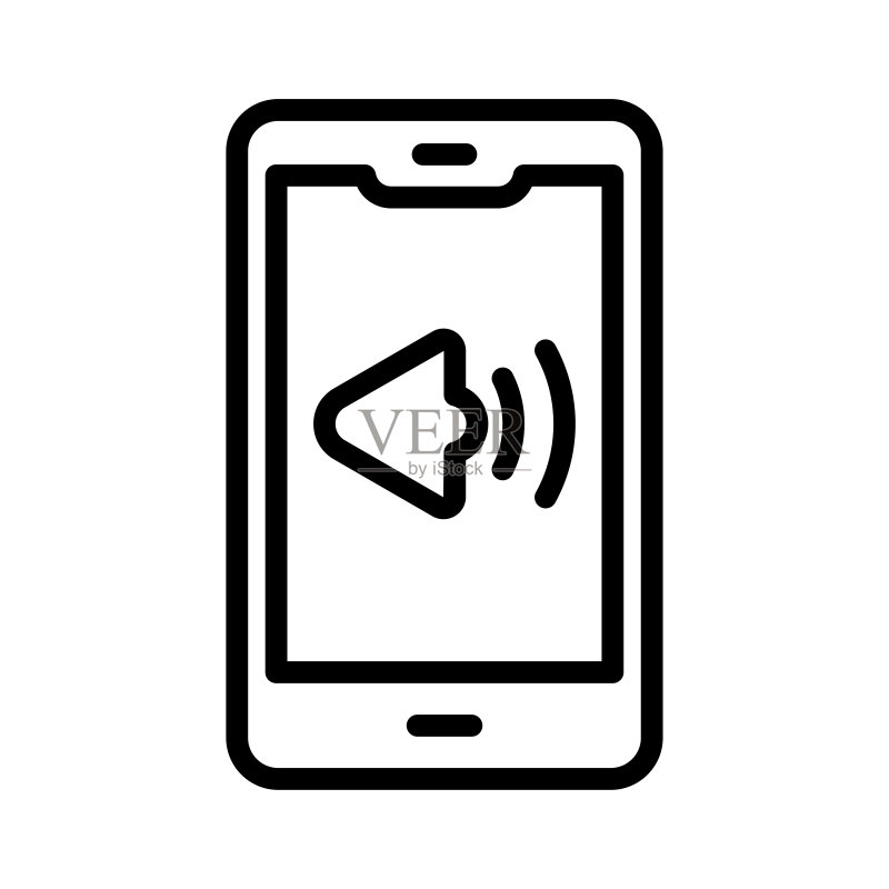 手机声音图标图标素材