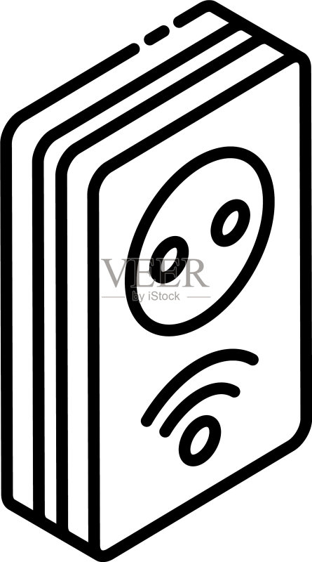 智能插座图标素材