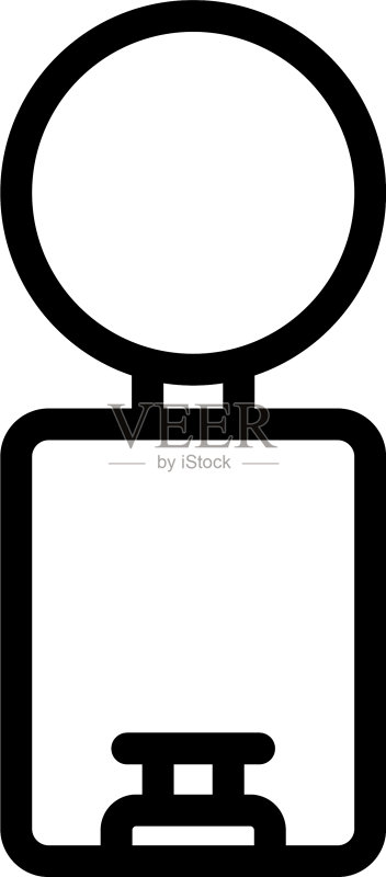 垃圾桶图标图标素材