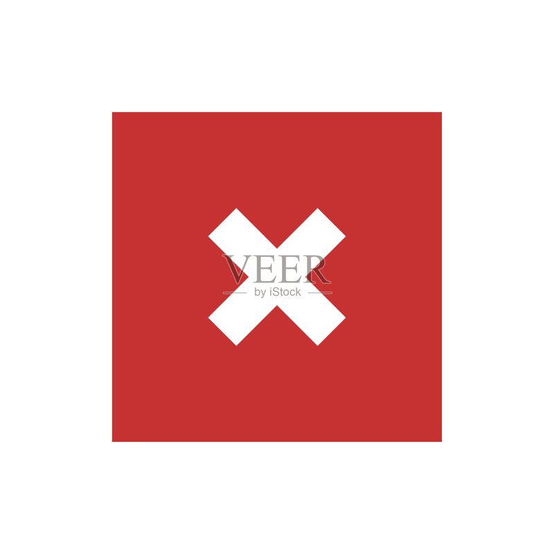 错误标志，X图标，气泡风格，错误或X符号，红色图标，红色图标素材