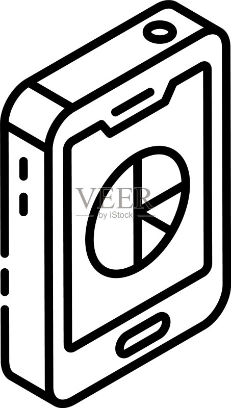 移动信息图表图标素材