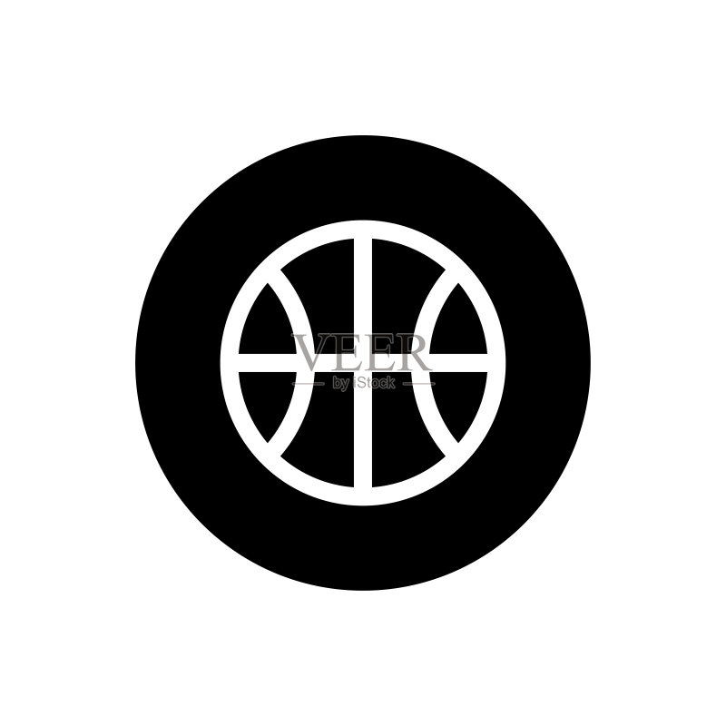 网页和移动设备篮球图标图标素材