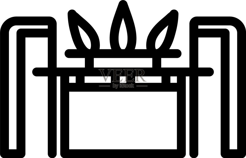 燃气灶图标图标素材