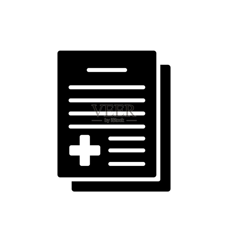 医疗报告图标图标素材
